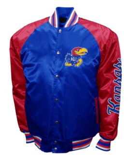 Kansas Jayhawks The Game Royal Satin Jacket