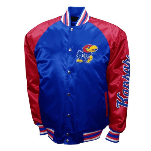 Kansas Jayhawks The Game Royal Satin Jacket