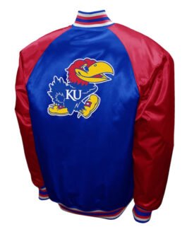 Kansas Jayhawks The Game Royal Satin Jacket