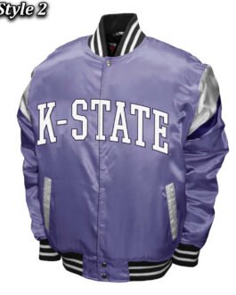 Kansas State Wildcats Power Purple Satin Jacket