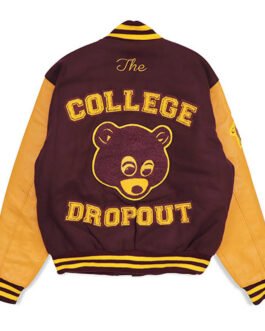 Kanye West The College Dropout Letterman Jacket