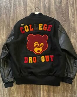 The College Dropout Kanye West Varsity Jacket