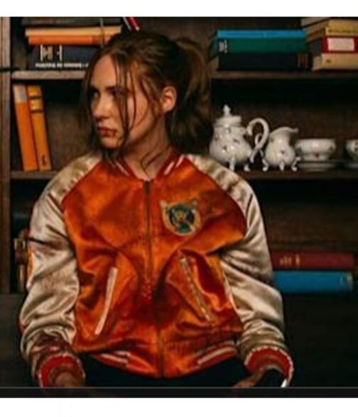Karen Gillan Gunpowder Milkshake Tiger Jacket - Image 11