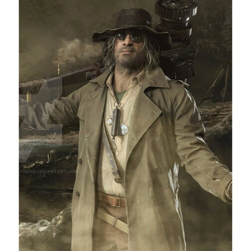 Karl Heisenberg Resident Evil Village Trench Coat - Image 2