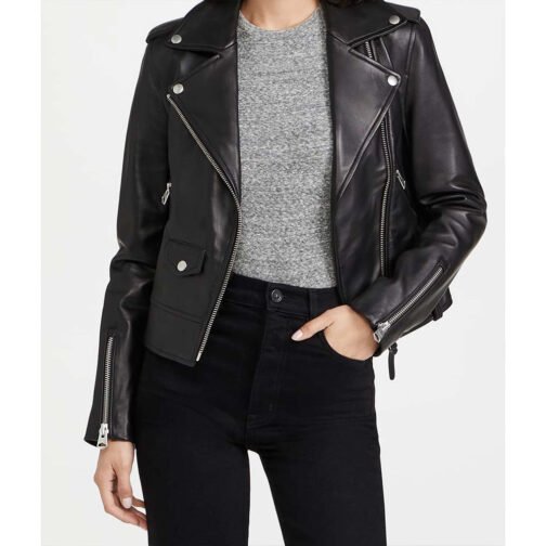 Firefly Lane Season 2 Sarah Chalke Leather Jacket - Image 4