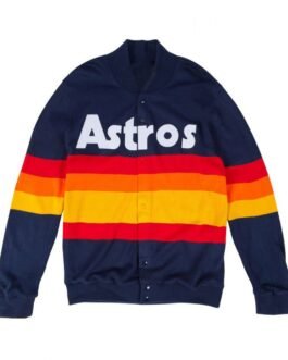 Houston Astros Kate Upton Blue Jacket