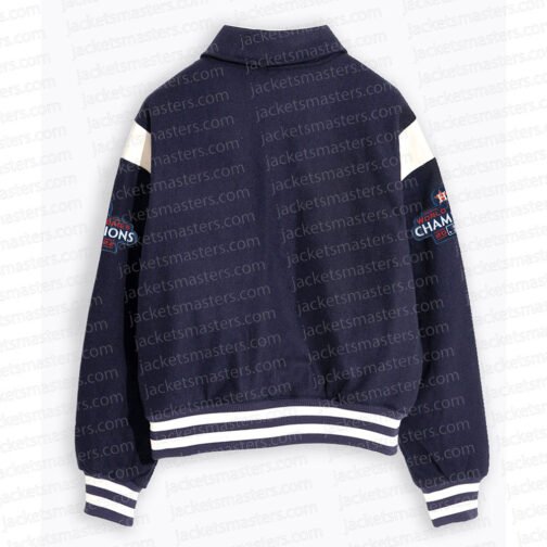 Houston Astros Kate Upton Varsity Jacket - Image 5