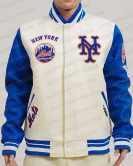 New York Mets Kate Upton Varsity Jacket