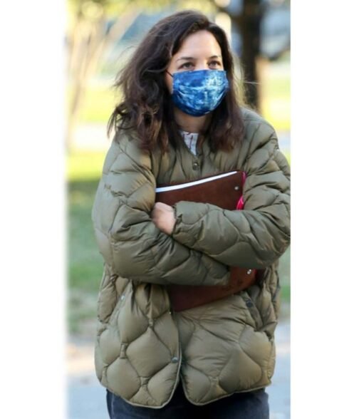 Rare Objects Katie Holmes Green Jacket - Image 3