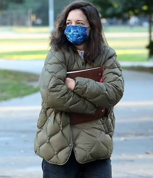 Rare Objects Katie Holmes Green Jacket - Image 2
