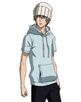 Kazuma Mikura Air Gear Pullover Gray/Blue Hoodie