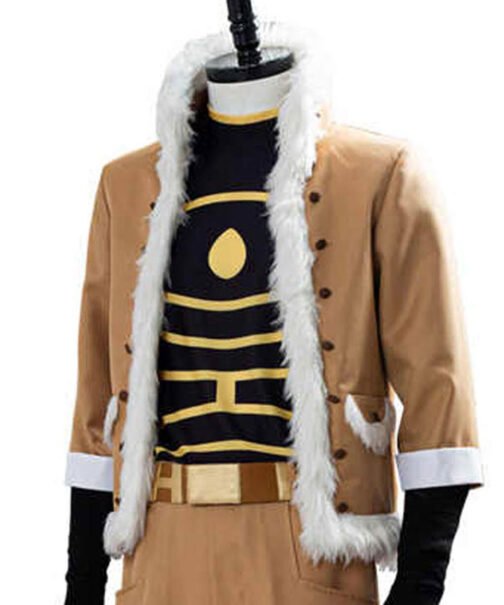My Hero Academia Hawks Cotton Shearling Jacket - Image 5