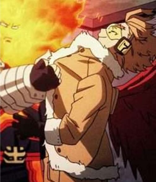 My Hero Academia Hawks Cotton Shearling Jacket - Image 11
