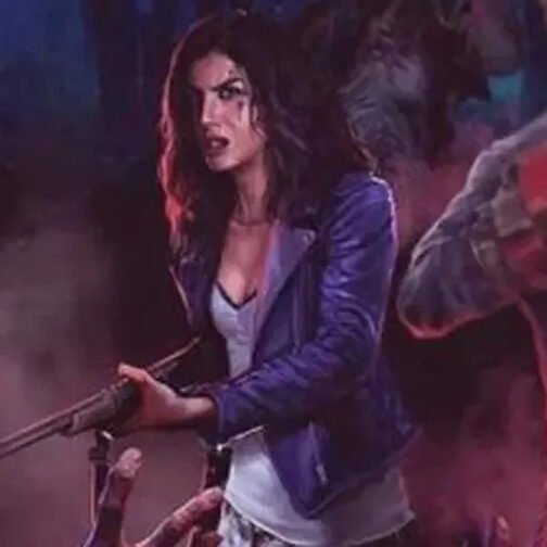 Evil Dead Kelly Maxwell Leather Jacket - Image 4