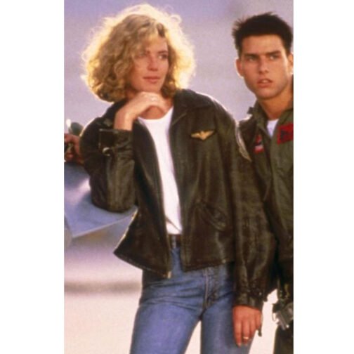 Top Gun Charlie Leather Jacket - Image 6