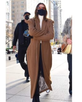 Kendall Jenner Street Wear Wool Coat