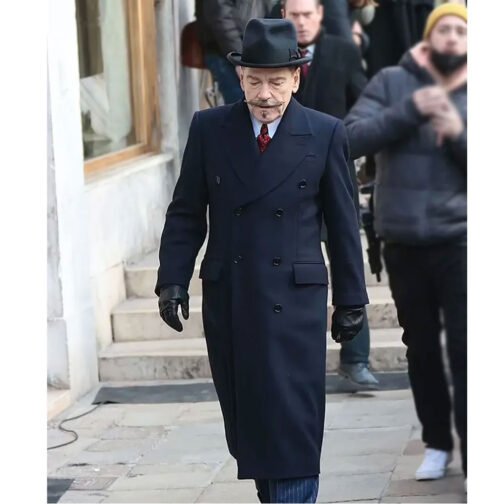 Kenneth Branagh A Haunting in Venice Coat - Image 6