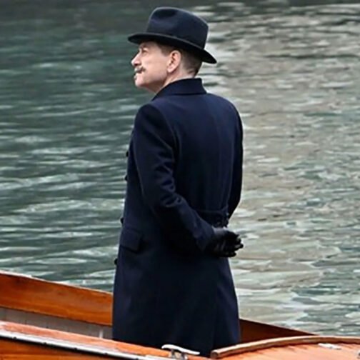 Kenneth Branagh A Haunting in Venice Coat - Image 7