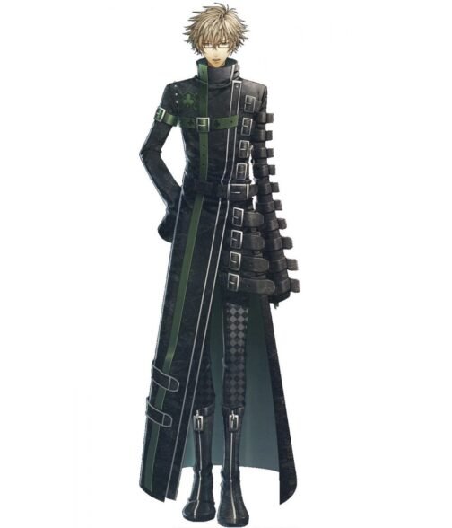 Kent Amnesia Buckle Black Leather Coat - Image 2
