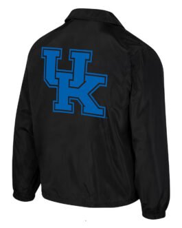 Kentucky Wildcats Black Coaches Jacket