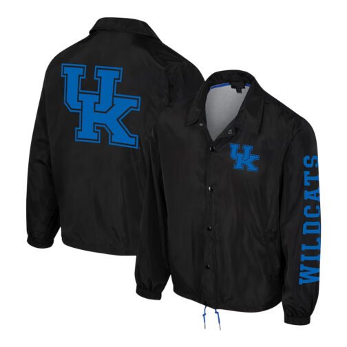 Kentucky Wildcats Black Coaches Jacket - Image 3