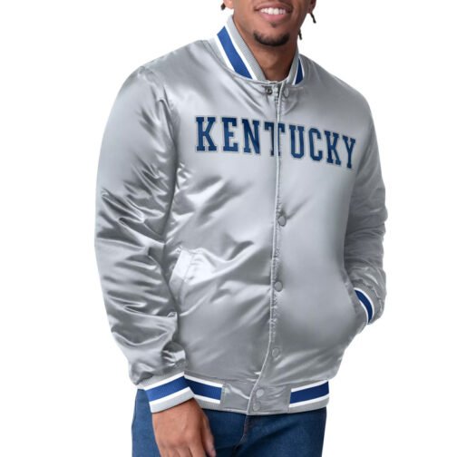 Kentucky Wildcats G-III Satin Jacket - Image 2