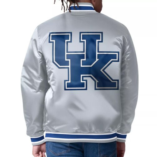 Kentucky Wildcats G-III Satin Jacket - Image 4