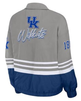 Kentucky Wildcats Throwback Windbreaker Jacket