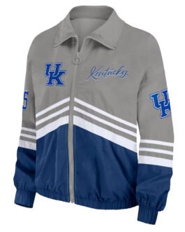 Kentucky Wildcats Throwback Windbreaker Jacket