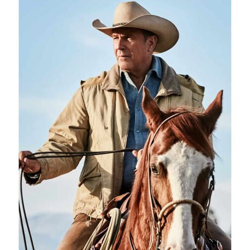 Kevin Costner Yellowstone Western Jacket - Image 6