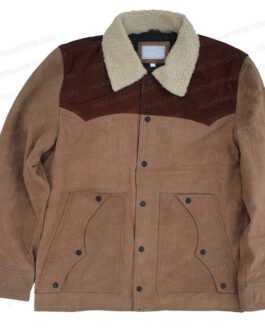 Kevin Costner Yellowstone Season 03 Leather Jacket