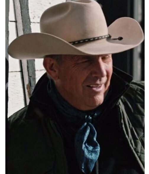 Yellowstone S04 Kevin Costner Green Jacket - Image 9