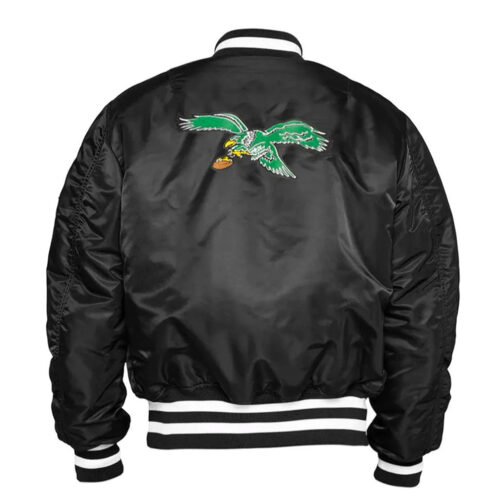 Kevin Hart Philadelphia Eagles Black Jacket - Image 3