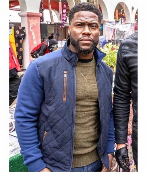 The Man from Toronto Teddy Nilson Blue Quilted Jacket