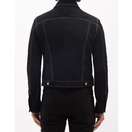 Kevin Jonas Claim to Fame Season 1 Black Denim Jacket - Image 3