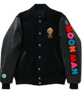 Men’s X Kid Cudi Moon Man Letterman Jacket