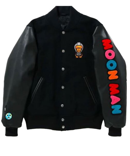 Men’s X Kid Cudi Moon Man Letterman Jacket