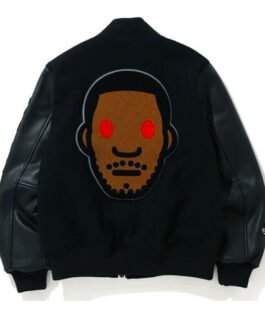 Men’s X Kid Cudi Moon Man Letterman Jacket