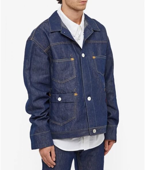 Yet To Come Kim Nam-Joon Denim Blue Jacket - Image 4