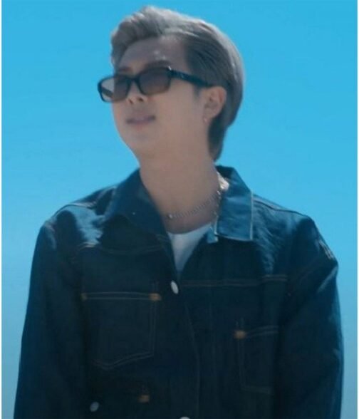 Yet To Come Kim Nam-Joon Denim Blue Jacket - Image 10