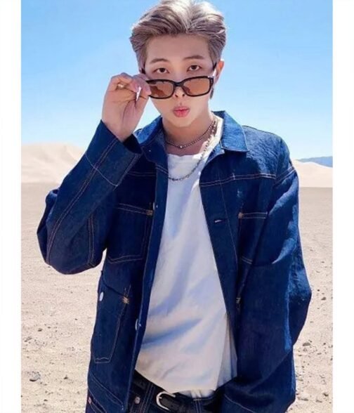 Yet To Come Kim Nam-Joon Denim Blue Jacket - Image 2