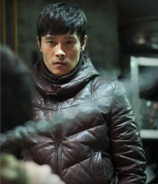 I Saw The Devil Lee Byung‑Hun Puffer Brown Leather Jacket - Image 10