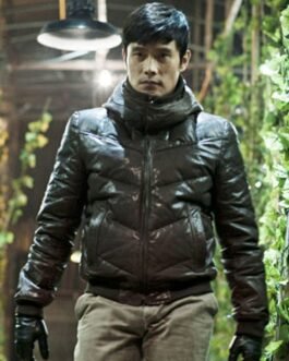 I Saw The Devil Lee Byung‑Hun Puffer Brown Leather Jacket