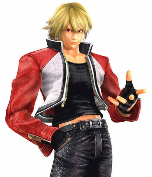 Rock Howard King of Fighters XIV Leather Jacket - Image 2