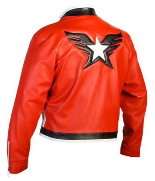Rock Howard King of Fighters XIV Leather Jacket - Image 3