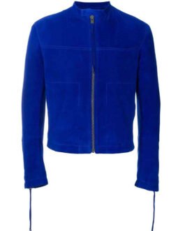Jay Rock Blue Suede Jacket