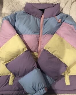 Unicorn Store Brie Larson Color Block Puffer Jacket