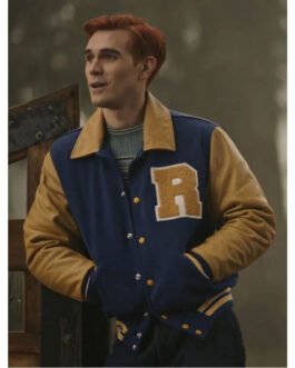 K.J. Apa Riverdale Season 7 Letterman Jacket