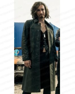 Robert Sheehan The Umbrella Academy S03 Black Wool Coat