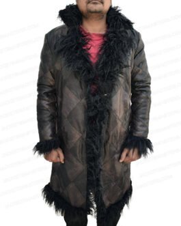 Klaus Hargreeves The Umbrella Academy Shearling Coat